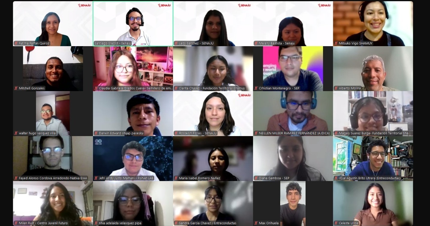 SENAJU: 153 jóvenes adquirieron habilidades y destrezas en Curso ´Proyectos Sociales para la Participación Juvenil´