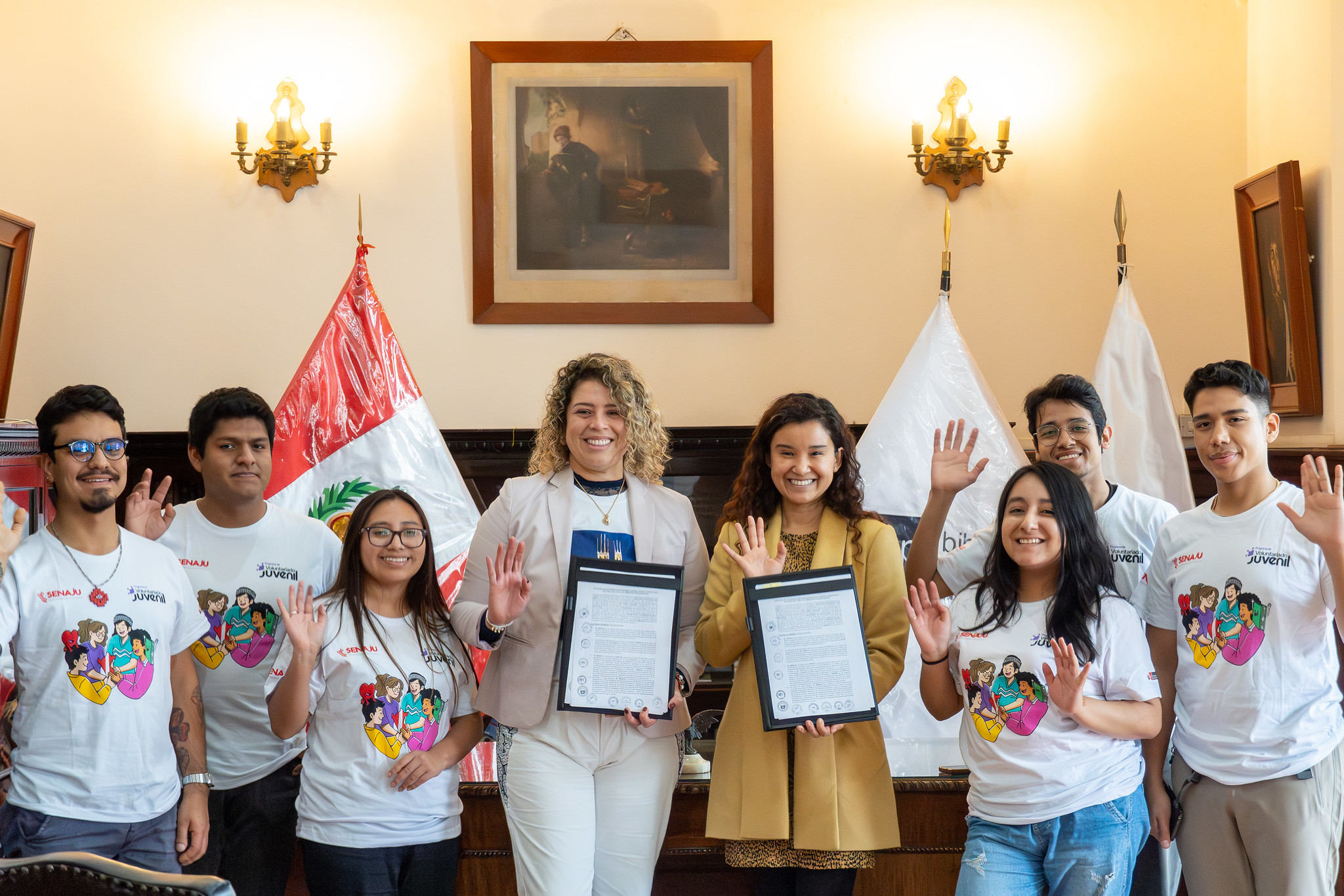 SENAJU y BNP firman Convenio para fortalecer la participación de los jóvenes en la vida cultural del país y fomentar su desarrollo integral