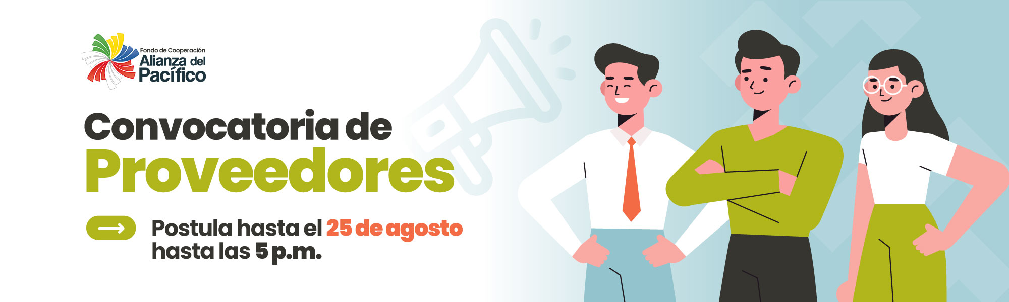 convocatoria de proveedores