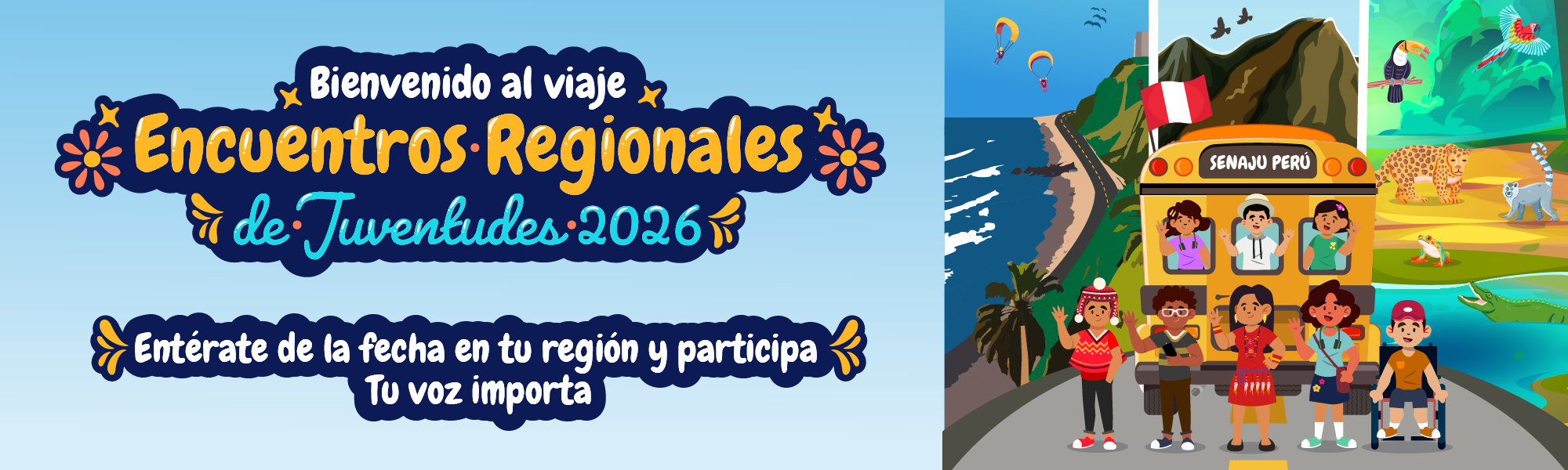 ¡Bienvenido al viaje!
