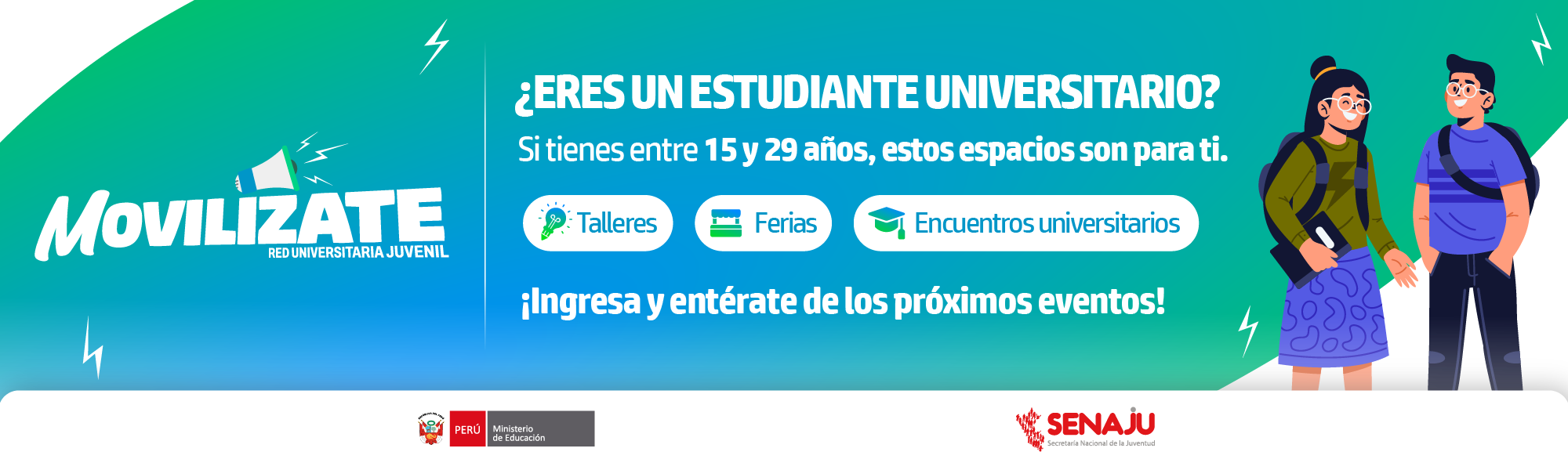 Red universitaria para la promoción de la participación juvenil organizada – Movilízate: