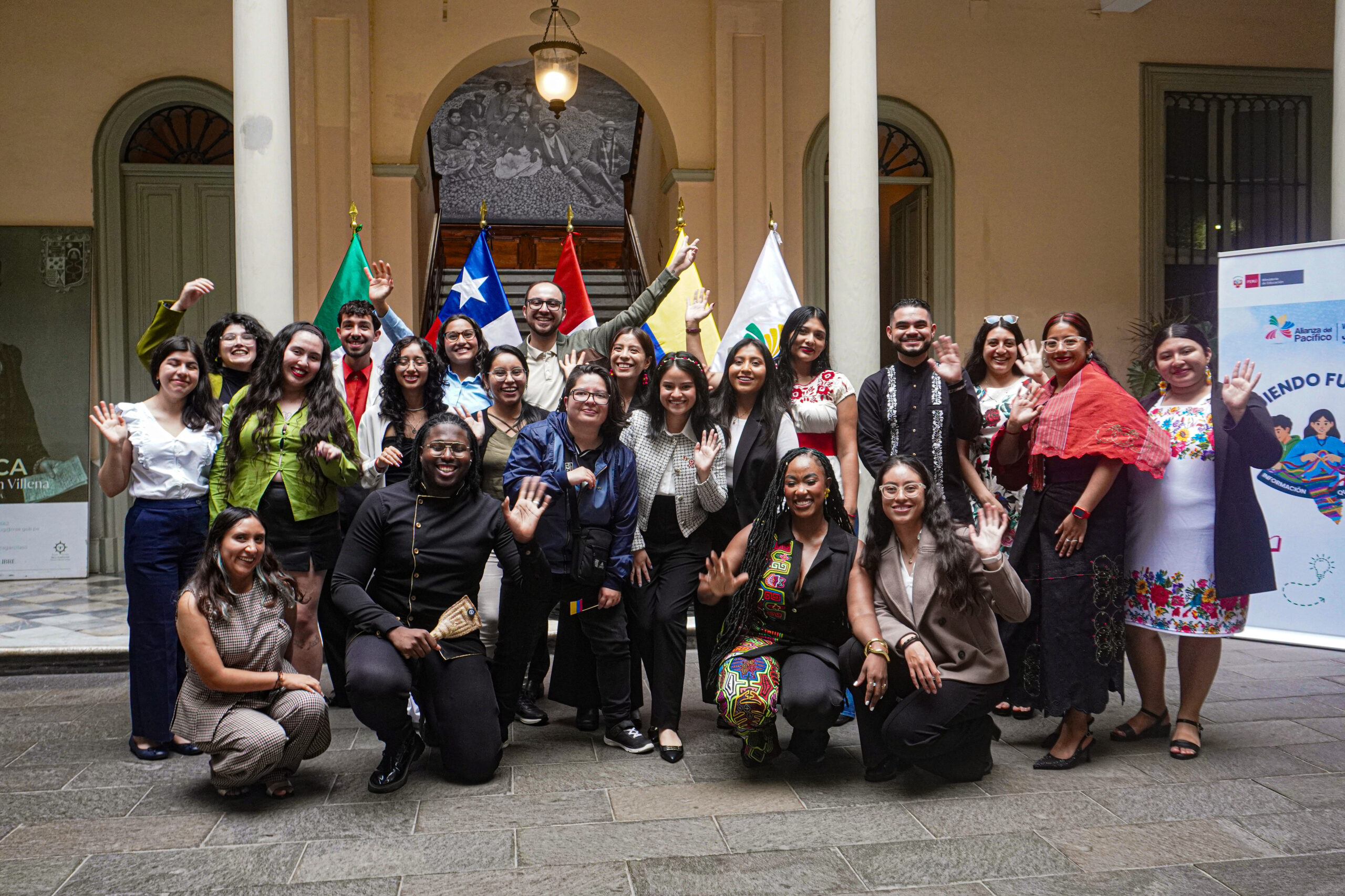 Jóvenes voluntarios de la Alianza del Pacífico orientarán a escolares de Amazonas y Ayacucho
