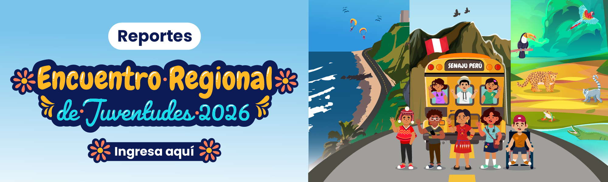 Reportes del Encuentro Regional de Juventudes 2026